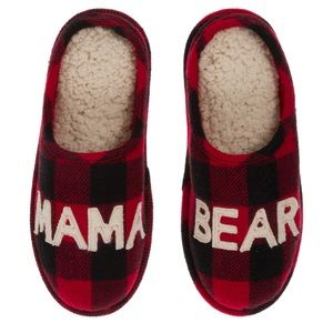 Dearfoams Mama Bear Slippers XL 11-12 New